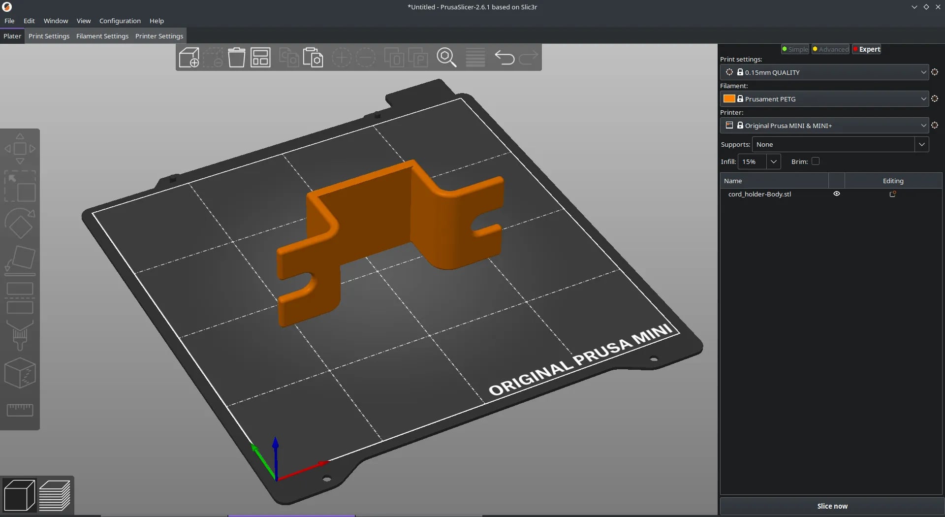 Cord Holder 3d model
