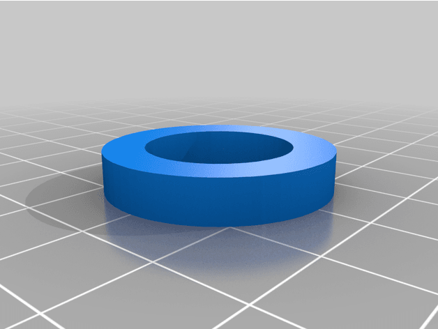 Metail Bed Frame Foot 3d model