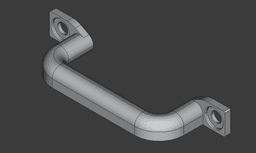 Wing Handle (free) 3d model