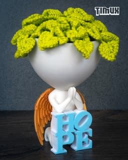 ROBERT PLANT ANGEL WITH A HOPE SIGN 3d model