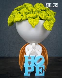 ROBERT PLANT ANGEL WITH A HOPE SIGN 3d model