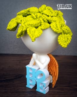 ROBERT PLANT ANGEL WITH A HOPE SIGN 3d model
