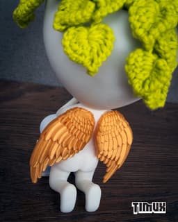 ROBERT PLANT ANGEL WITH A HOPE SIGN 3d model