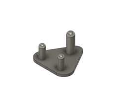 Indian Plug Socket Cover 3d model