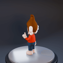 Jimmy Nuetron Kaws 3d model