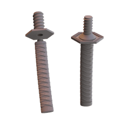 Tomioka Pool Noodle Sword 3d model