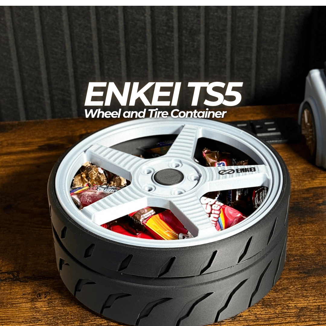 Wheel and Tire Container – Enkei TS5 3d model