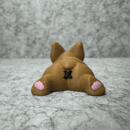 Smooshy Face Dog flexi 3d model