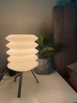 Lantern Inspired Lampshade 3d model
