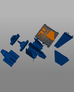 Lambda-class T-4a Shuttle - Star Wars 3d model