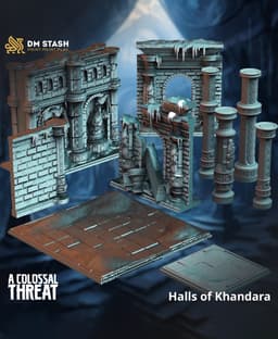 Halls of Khandara 3d model
