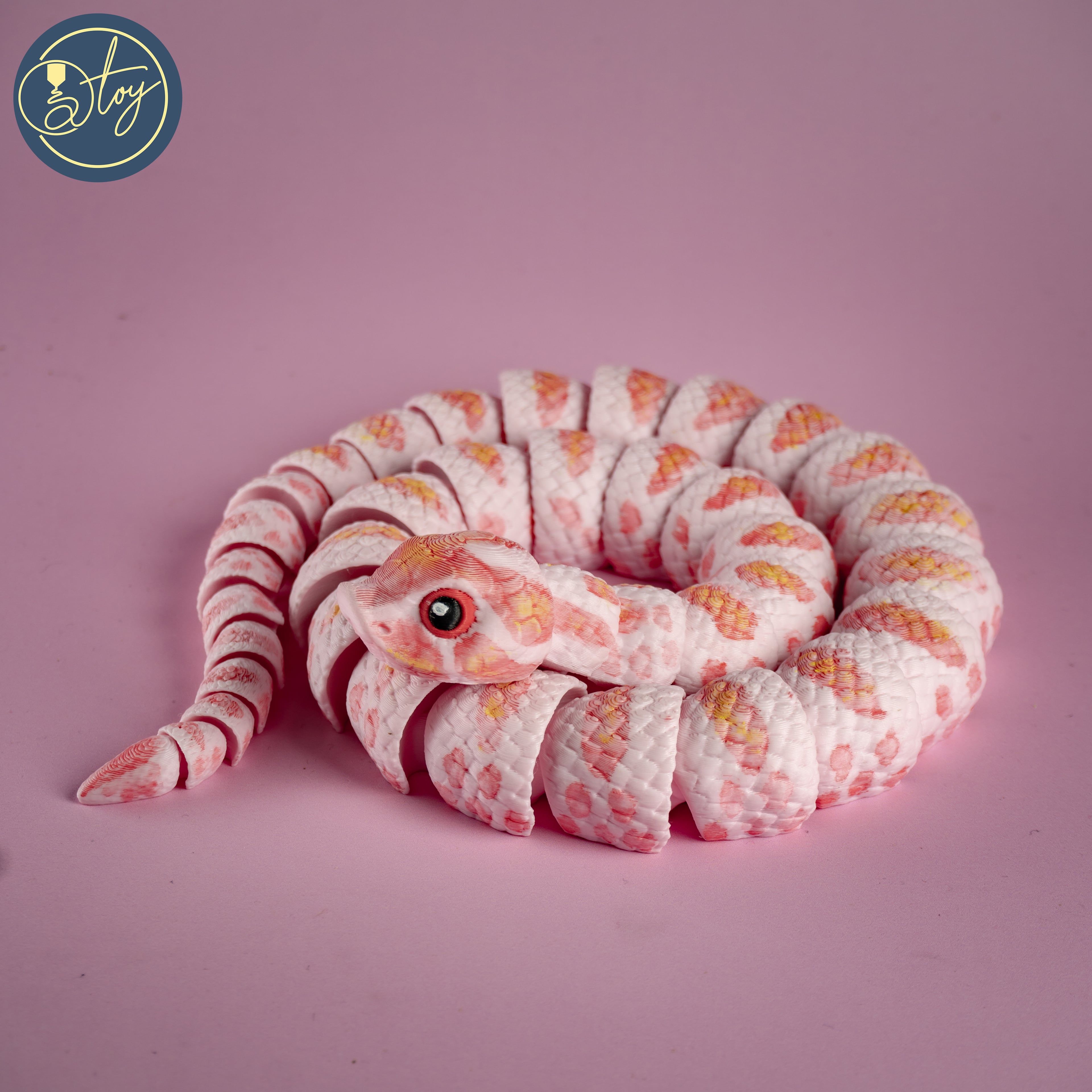Articulater Modular Snake 3d model
