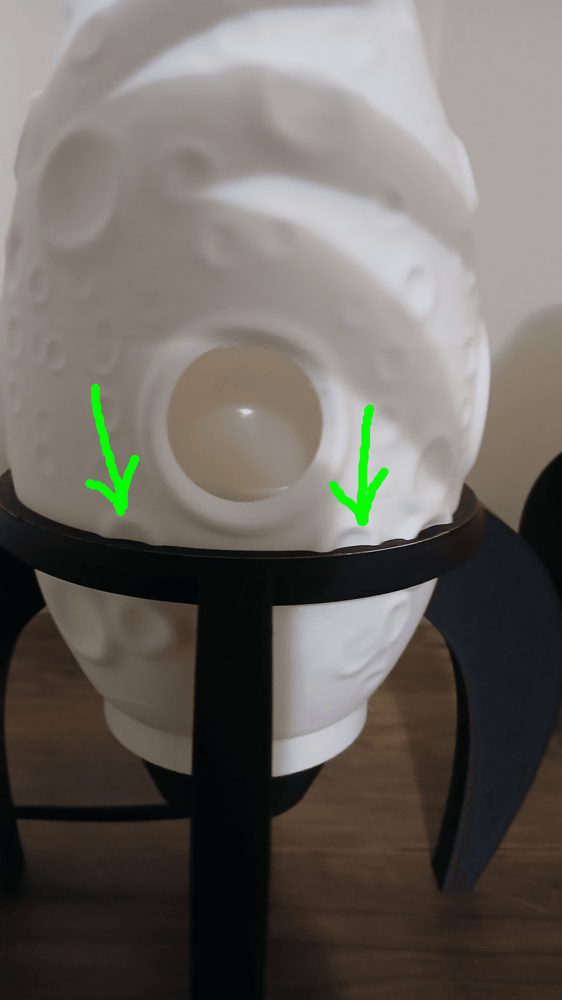 Retro Rocket Lamp 3d model