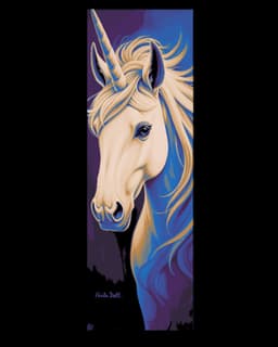 Magical Unicorn Bookmarks 3d model