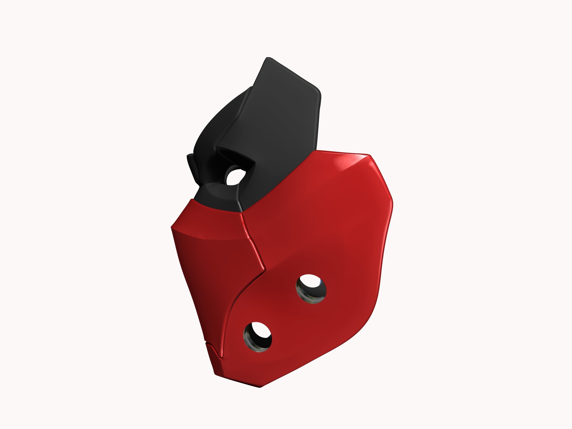 Red Hood Helmet 3d model