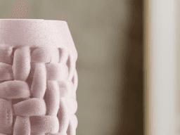 Cotton - Forma Vase Collection 3d model