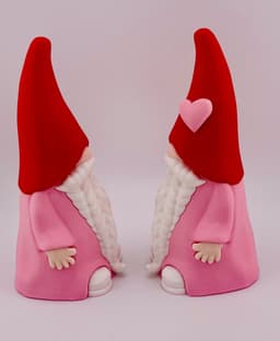 Coat Gnome -Short Hat 3d model