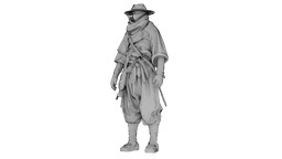 Desert Shadow Warrior 3d model