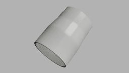 Dust Collection Adapter from 110mm to 100mm 3d model