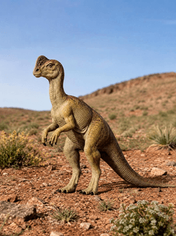 Realistic Oviraptor Dinosaur Figurine 3d model