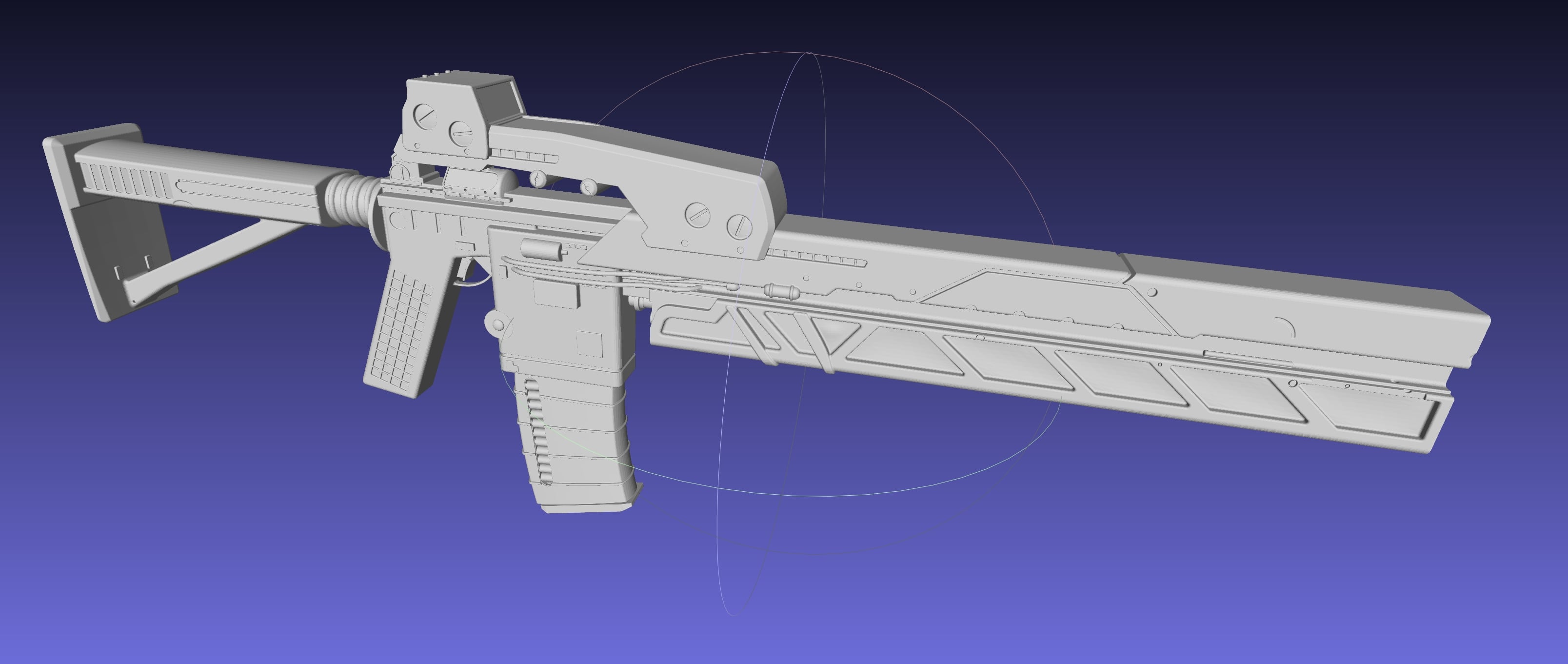 Frontier Buccaneer Rifle 3d model