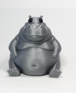 Hippo Dad 3d model