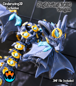 Nightwing 2025 Dragon 3d model