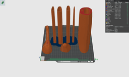 Banana Katana 3d model