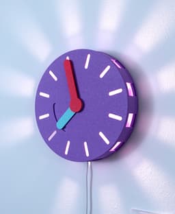 Clock(lamp) 3d model