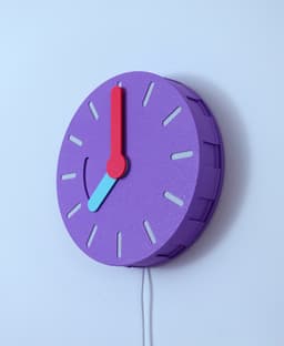 Clock(lamp) 3d model