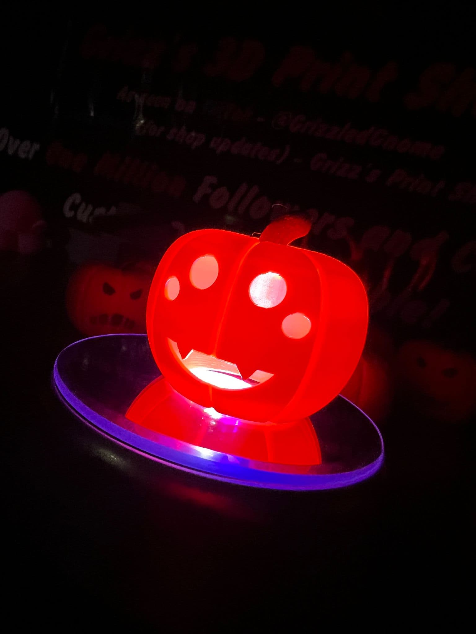 Tea light Jack o Lantern - Spidey 3d model