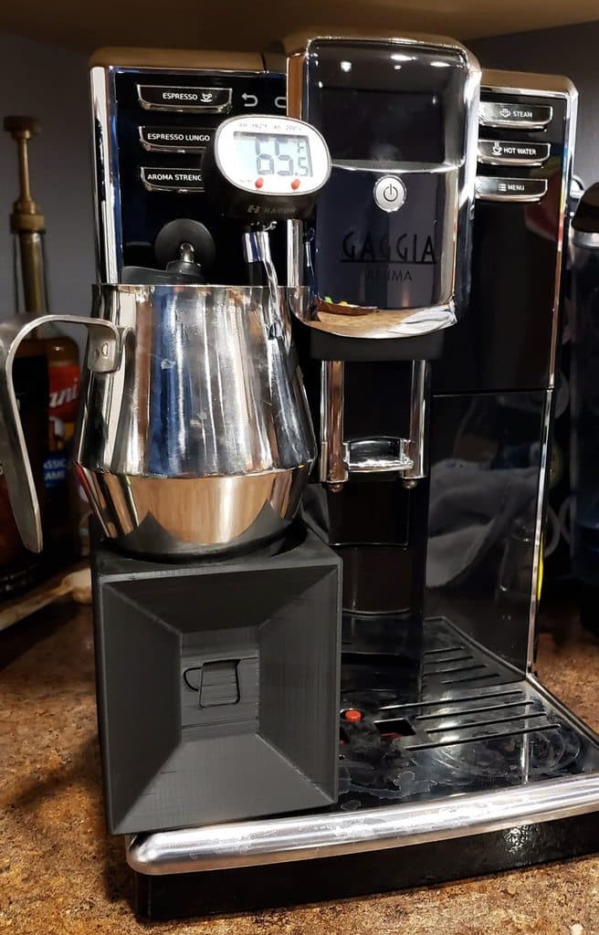 Gaggia Anima Milk Frothing Pitcher Stand 3d model