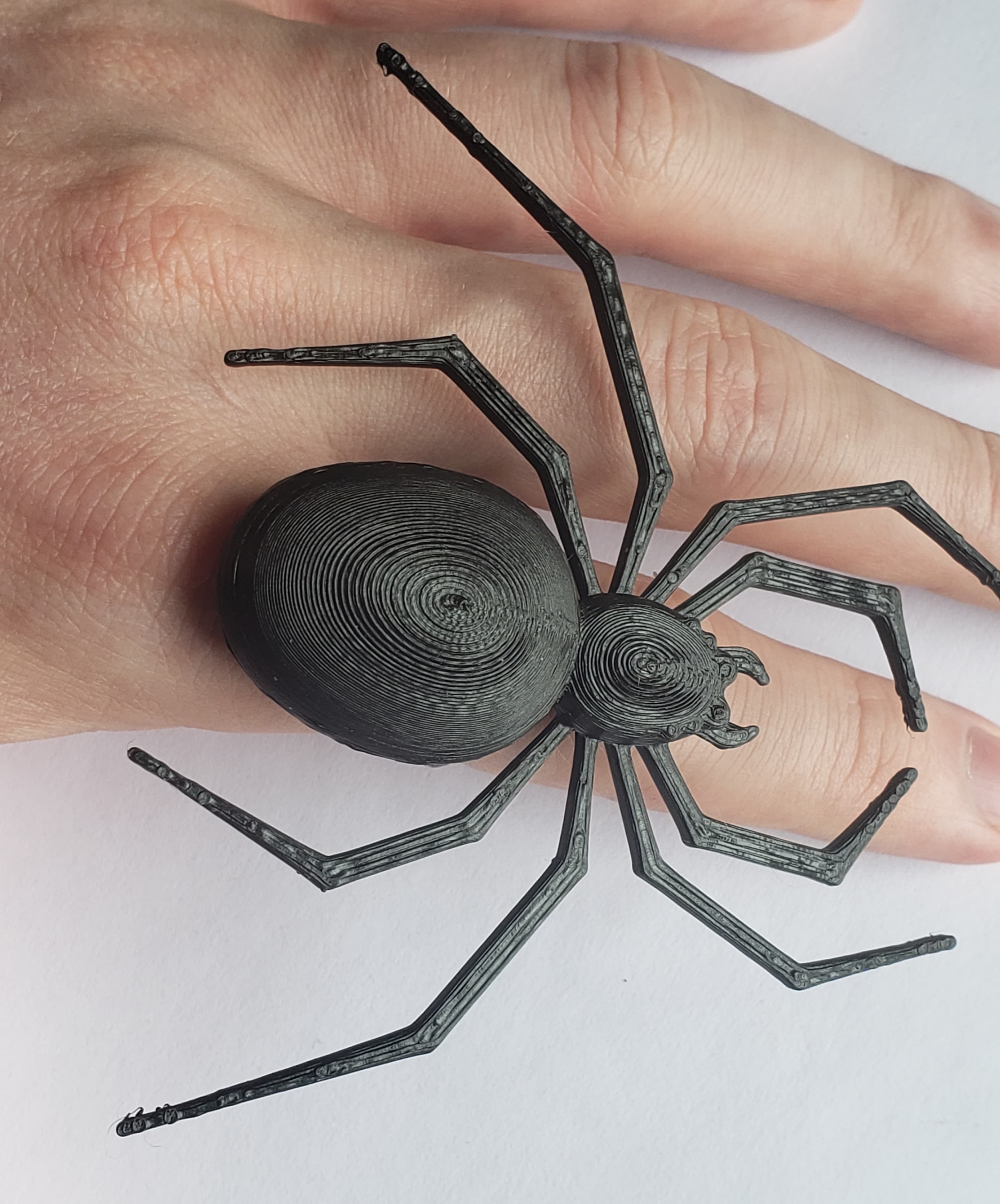Spider Rings for Halloween Costume 3d model