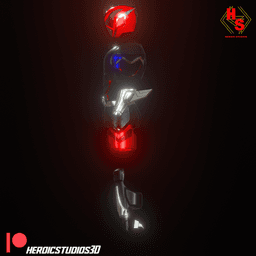 SPD Cyber Mode V2 3d model