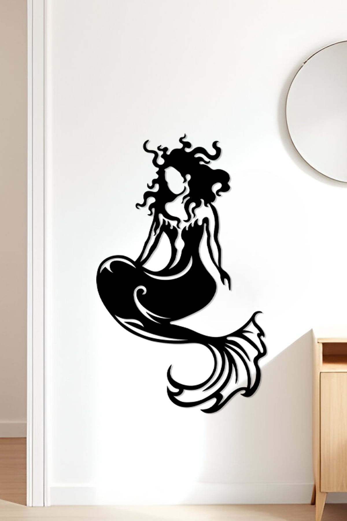 Mermaid Wall Art, Wall Decor, Home Decor 3d model
