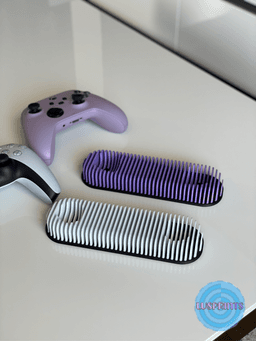 Modern Ribbed Controller Stand PS5 | Xbox Series X/S 3d model