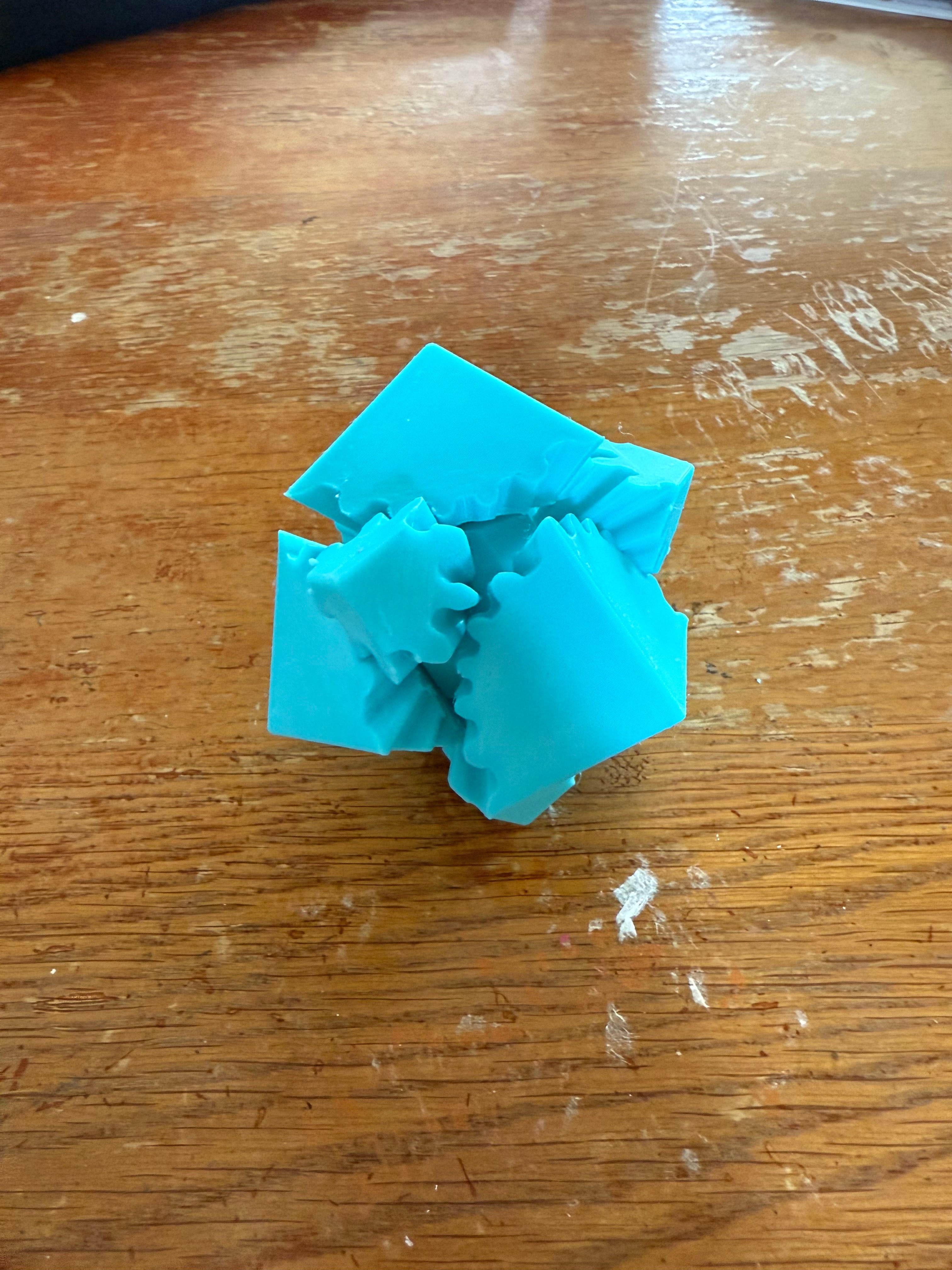 Cool design and fun to play with. Fit is slightly loose, not sure how to fix that.