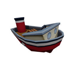 Tiny Tug 3d model