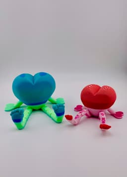 Flexi Leg Heart Buddy 3d model