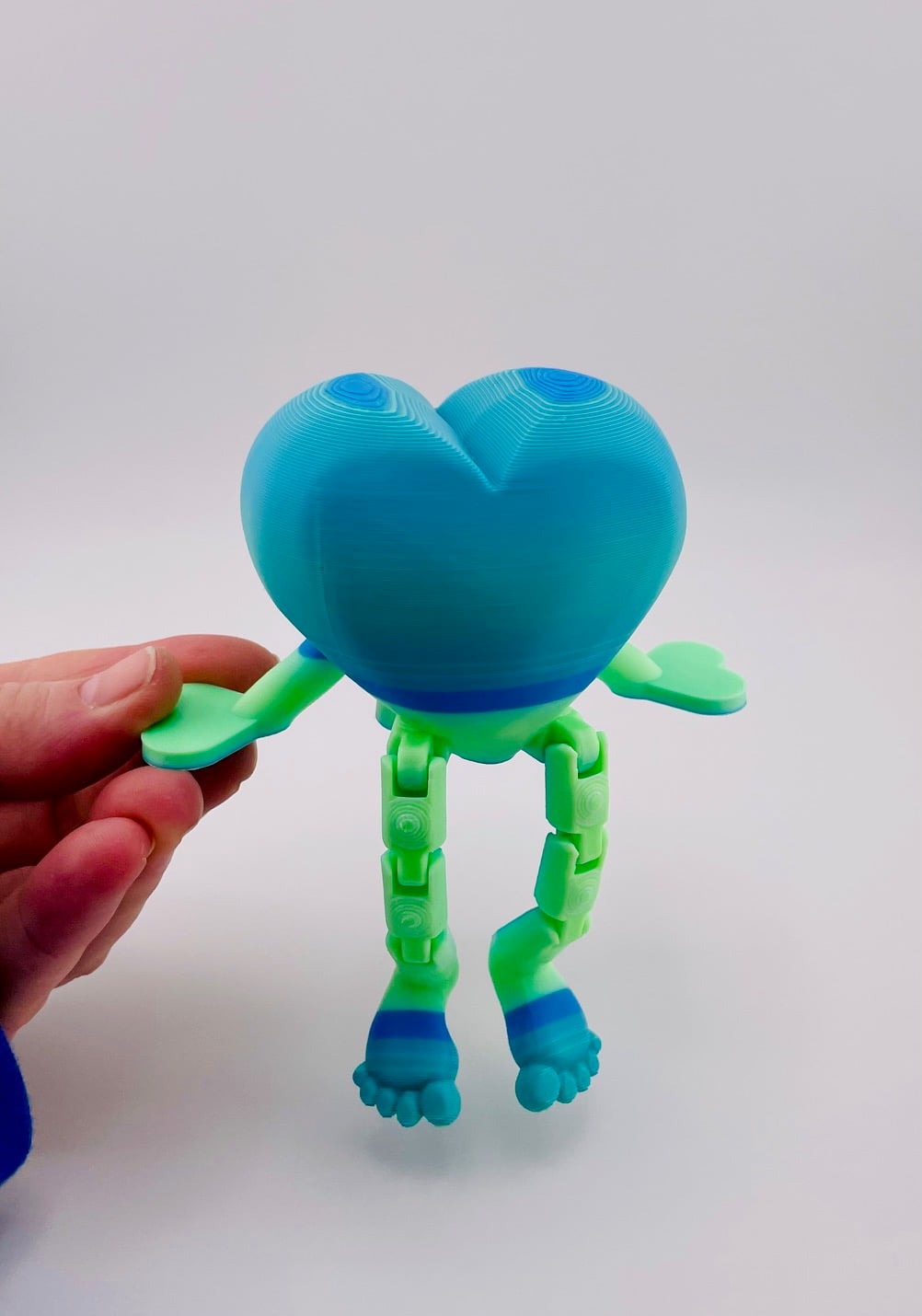 Flexi Leg Heart Buddy 3d model