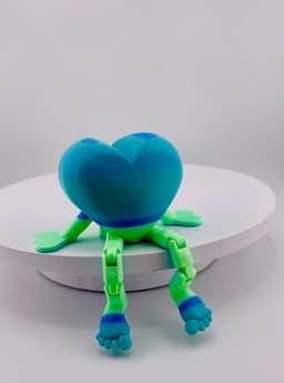 Flexi Leg Heart Buddy 3d model