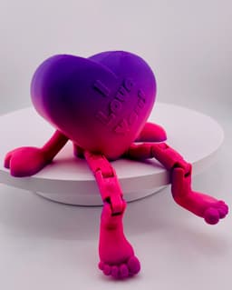 Flexi Leg Heart Buddy 3d model