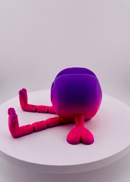 Flexi Leg Heart Buddy 3d model