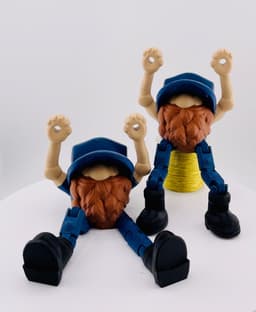 Trucker Gnome Mirror Hanger for Cool Kids 3d model
