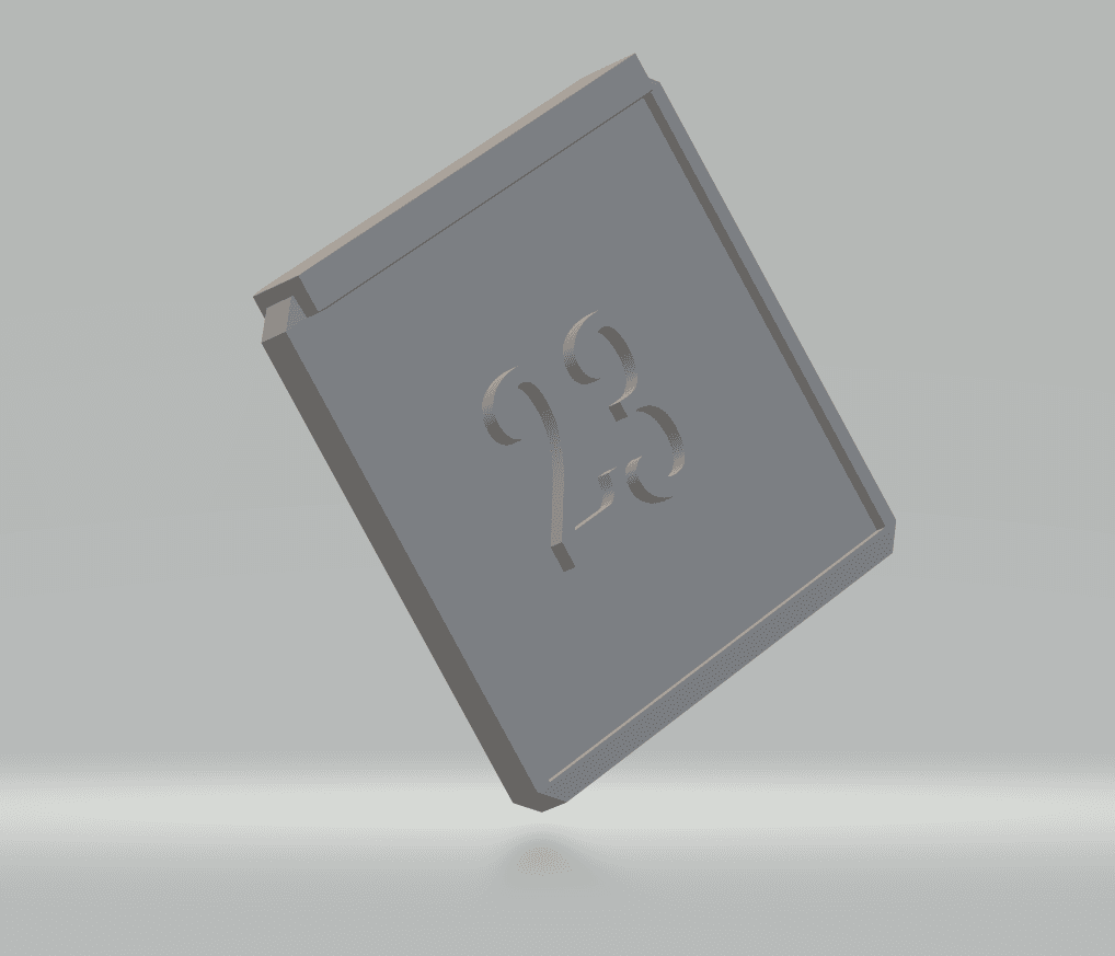 FHW Nerf Rotating Target sign v1.7 23 3d model