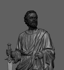 Saint Bartholomew 3D Scanning STL Printable 3d model