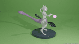 Mewtwo (Manga Edition) 3d model