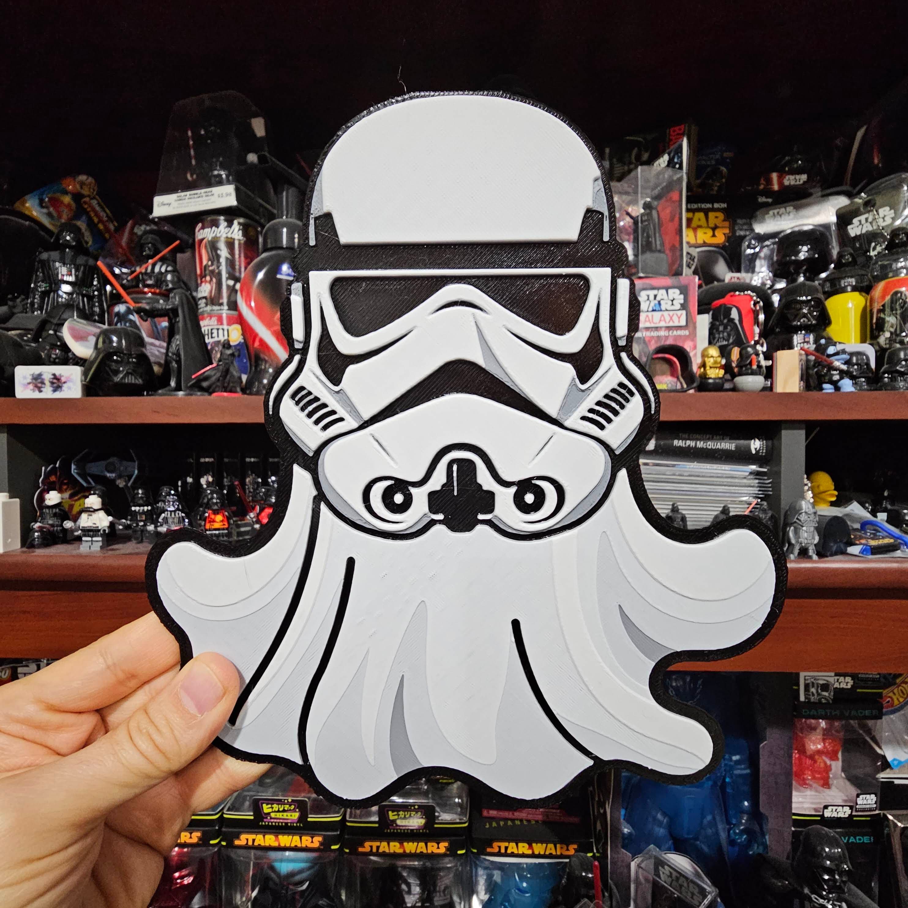 Star Wars (Inspired) "Halloween Ghost" HueForge Stormtrooper 3d model