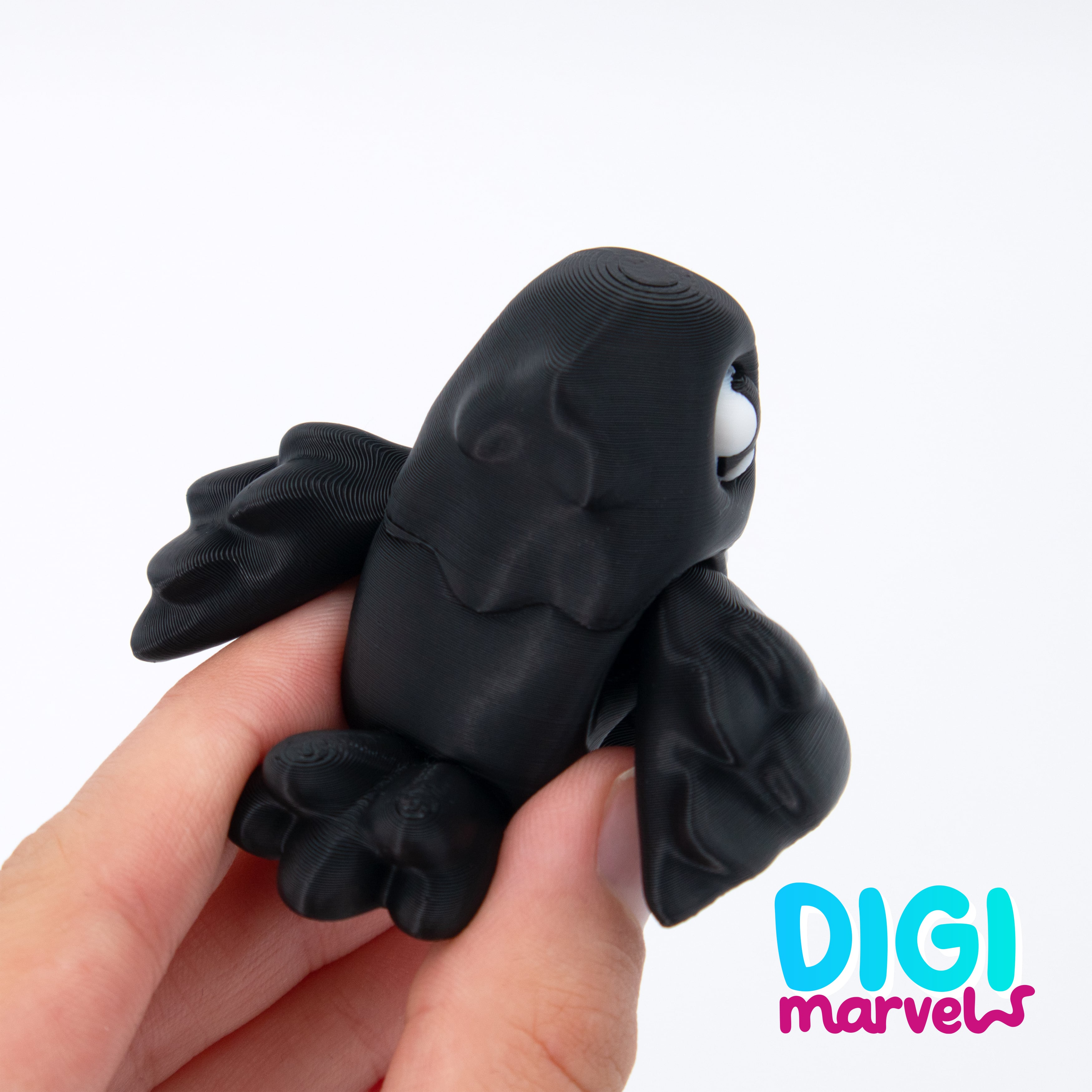 Crow Mini Flexi + Mini Lantern + Keychain 3d model