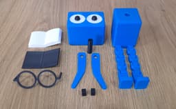 Wooby Collection Read Robot 3d model